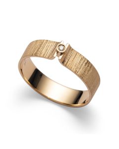 Bastian Ring 750/- Gelbgold Diamant 40565