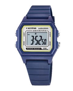 Calypso Herren Armbanduhr blau K5805_3