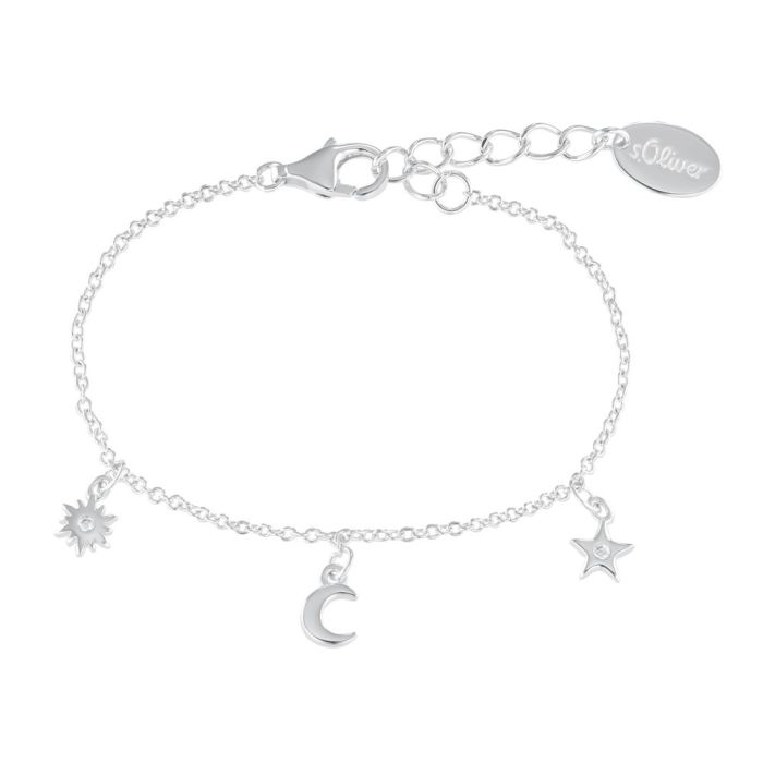 s.oliver Silber Armband Sonne Mond Stern 2036884