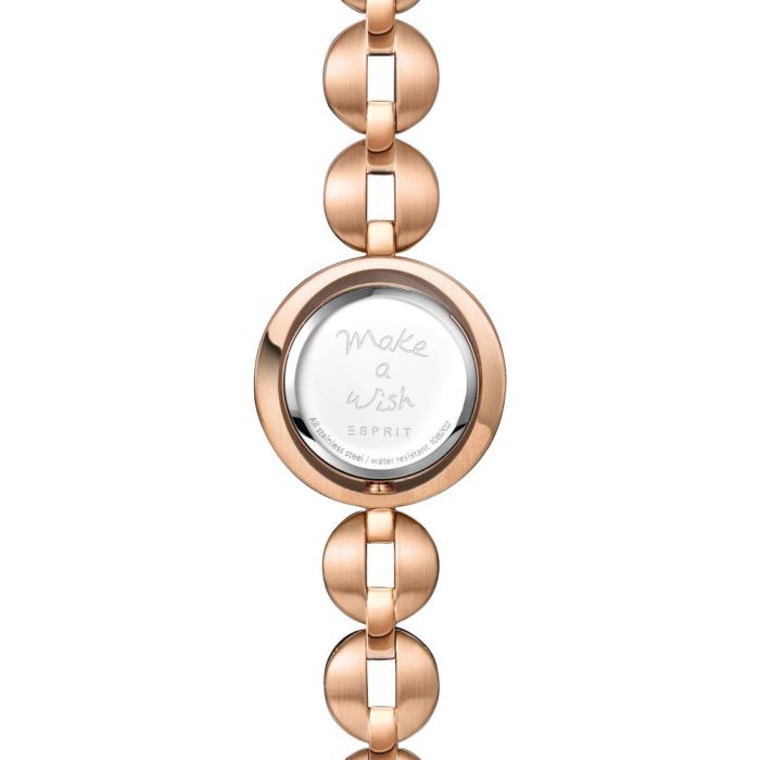 rosegoldene Armbanduhr von ESPRIT