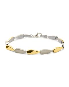 Boccia Titan Armband vergoldet 03052-02