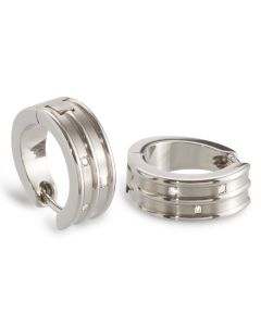Boccia Titan Creolen mit Diamant 05047-02