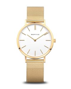 Bering Damenuhr Klassik IP Gold 14134-331