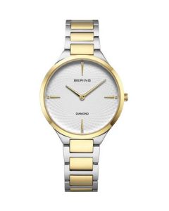 Bering Damenuhr Classic silber-gold glänzend 15634-714