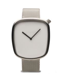 Bering Herrenuhr PEBBLE Edelstahl 18040-004