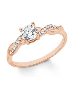 S.Oliver Silber Ring rosévergoldet 2021007