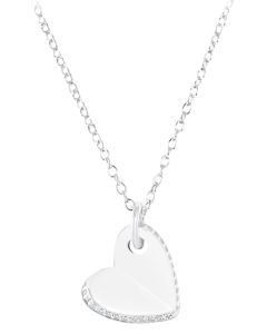 S.Oliver Silber Kette Herz SOJ-0303-N-45