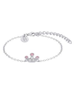 Prinzessin Lillifee Silberarmband mit Kronen-Anhänger 2036939