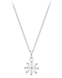 Prinzessin Lillifee Silberkette mit Schneeflocken-Anhänger 2036941