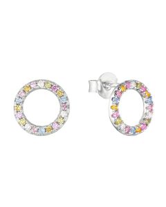 S.Oliver Silber Ohrstecker Zirkonia SOJ-0309-E-10