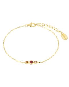 S.Oliver Silber Armband vergoldet 2038823