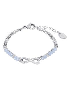 S.Oliver Infinity Edelstahl Armband zweireihig 2039720