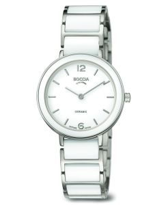 Boccia Damen Titan-Keramik Uhr 3311-01