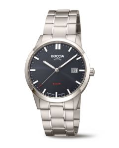 Boccia Herren Titan Solar Uhr 3673-02