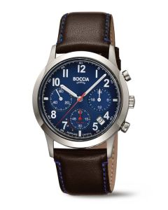 Boccia Herren Titan Chronograph Solar 3735-02