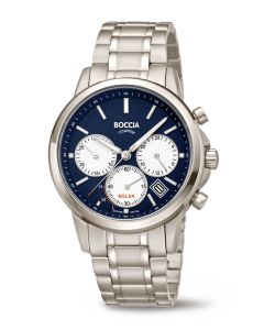 Boccia Solar Titan Chronograph 3742-03