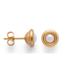 bastian inverun Ohrstecker Golden Pearl Dream 42120