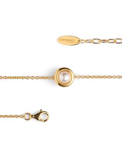 Bastian Silber Armband  Golden Pearl Dream  42140