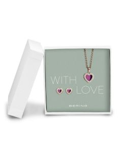 Bering Schmuckset WITH LOVE 428-712-Purple