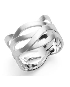 bastian inverun Ring Silber Flexible Swing 42890