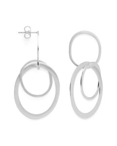 Bastian Silber Ohrstecker Silver Opulent Statement 44950