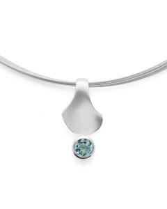 Bastian Anhänger Sterlingsilber mit Blautopas Blue Light Collection 45070