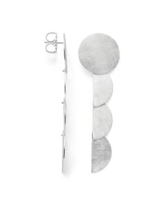 Bastian Silber Ohrstecker Moonwalk 45850