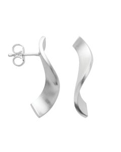Bastian Silber Ohrstecker Magic Twist 46670