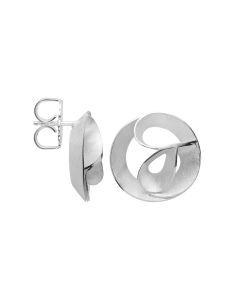 bastian inverun Ohrstecker Silber Signature Leaf 46700