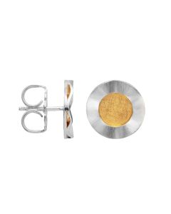 bastian inverun Ohrstecker Silber bicolor Renaissance 46720