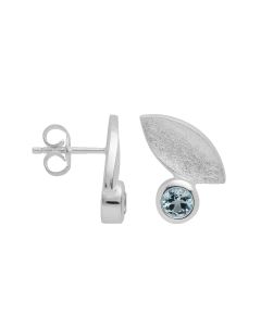 bastian inverun Ohrstecker Silber Touch of Blue 46850
