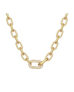 Bering Halskette Arctic Pavé vergoldet 469-27-450