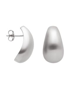 Bastian Silber Ohrstecker Chunky Love 47420