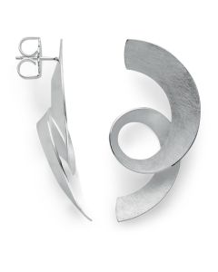 Bastian Silber Ohrstecker Curve 48960