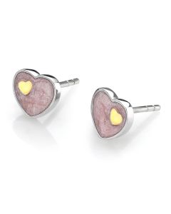 Yvette Ries Silber Kinder Ohrstecker Herz 491014026000