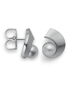 bastian inverun Ohrstecker Silber Aura 49221