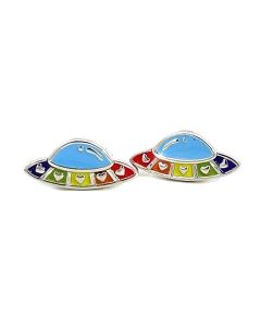 Yvette Ries Silber Kinder Ohrstecker Ufo 591014023000