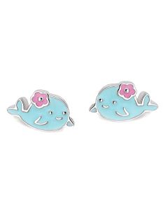 Yvette Ries Silber Kinder Ohrstecker Delphin 591014033000