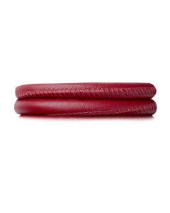 Christina Lederarmband 601-2 Red doppelreihig