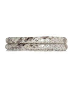 Christina Lederarmband 601-2 SNAKE doppelreihig
