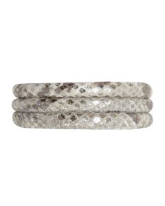 Christina Lederarmband 601 Snake dreireihig