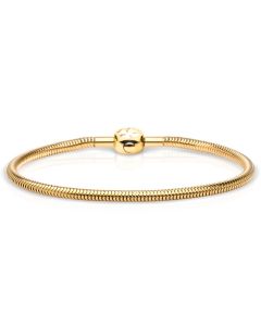Bering Armband Arctic Symphony vergoldet Kleeblatt 619-20-X0