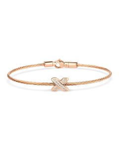 Bering Armreif Arctic Symphony roségoldfarben 643-30-X0