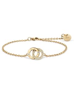 Bering Armband Edelstahl Artic Symphony vergoldet 654-27-X0