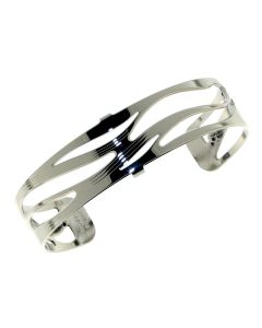 Les Georgettes Armreif Vibrations silberfarben 70387591600000