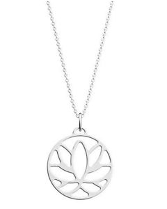 Les Georgettes Kette mit Anhänger Lotus Round 70441791600050