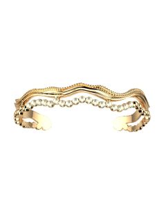 Les Georgettes Armreif Bianca Bangle goldfarben 70457960108000