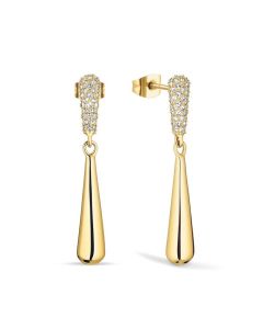 Bering Arctic Pavé Ohrstecker vergoldet 754-27-05