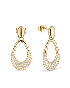 Bering Arctic Pavé Ohrstecker vergoldet 757-27-05