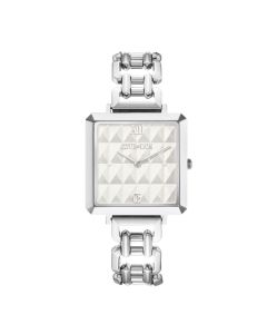 Coeur de Lion Damenuhr Iconic Cube Spikes Statement Silber 7660741717